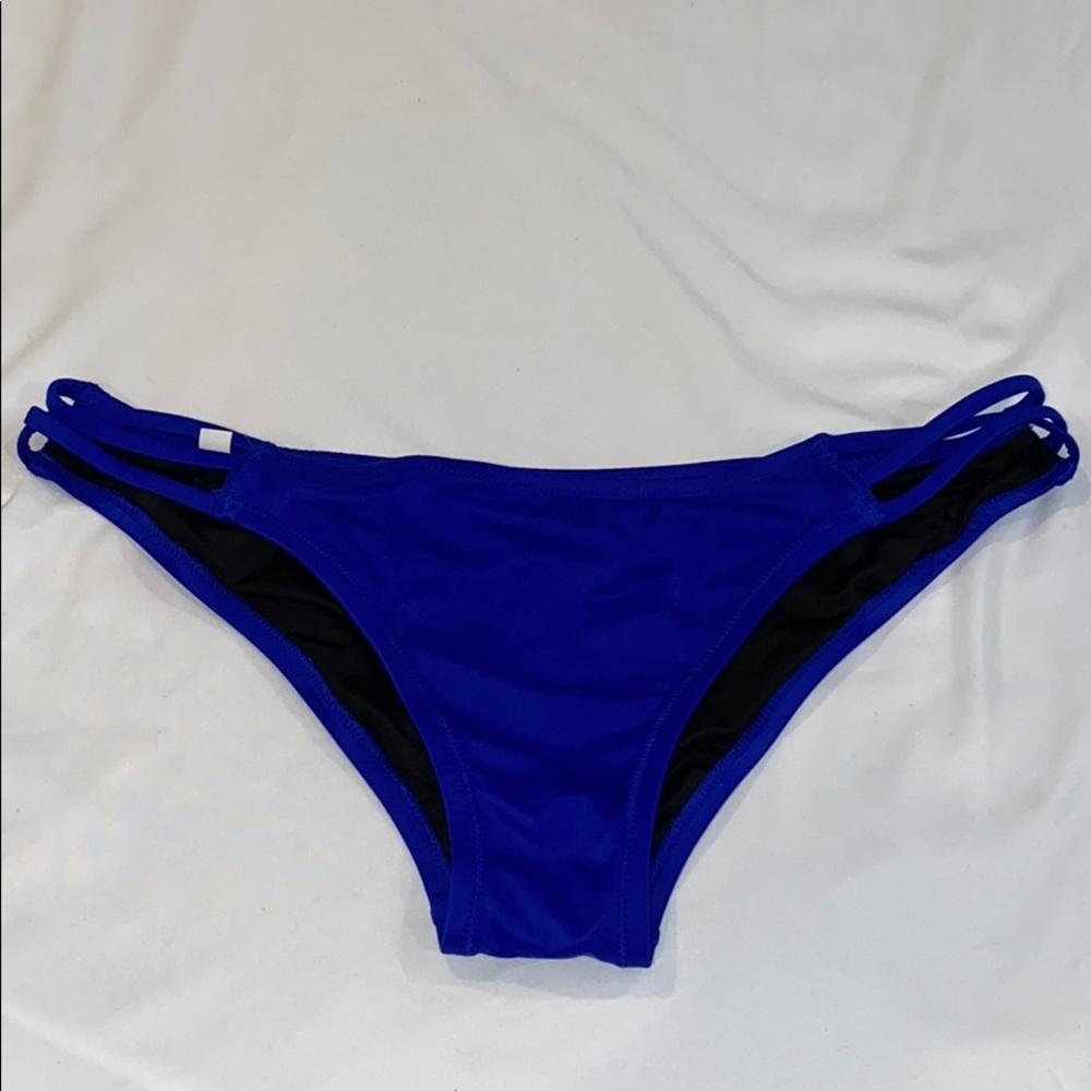 Victoria's Secret Swim Cheeky Bikini Bottom Blue